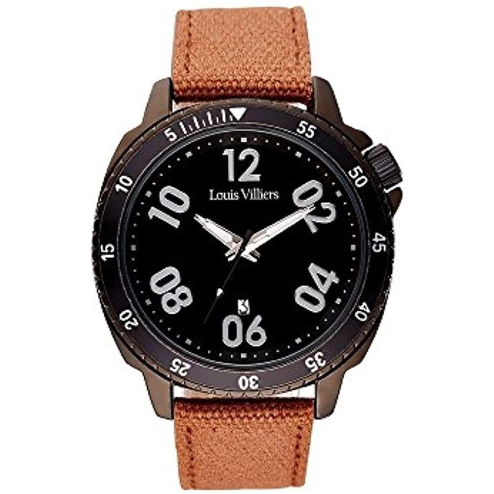 Orologio Analogico Quarzo Unisex Adulto Con Cinturino In Pelle Lv1049 (2) - Foto 1