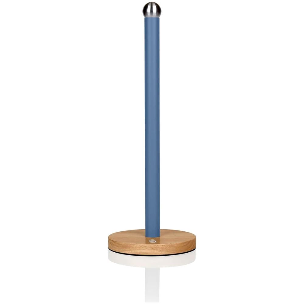 Swan Nordic Nordic Portarotolo Da Cucina, Acciaio Al Carbonio, Alta Qualità Design Moderno Blu - Foto 1