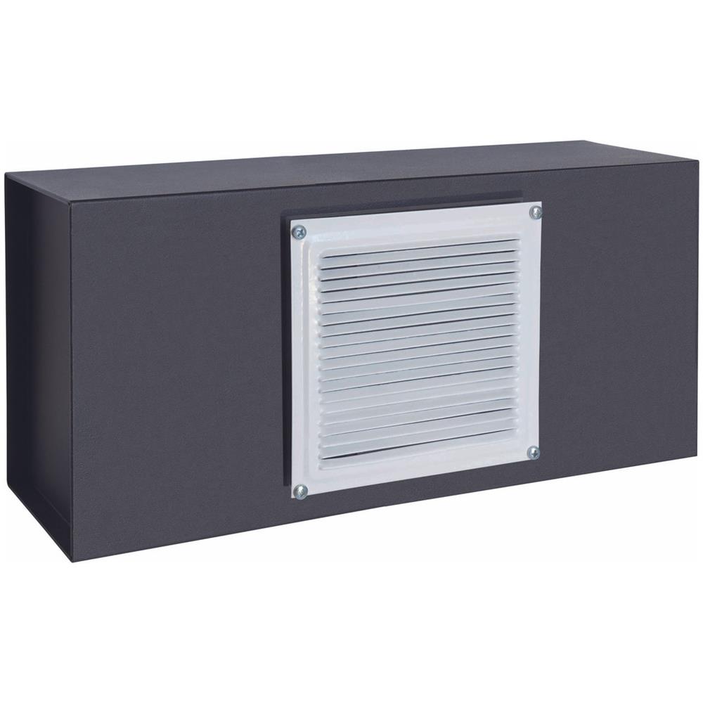 Grid 13000w-s1 Cassaforte Camuffata Dietro La Griglia Di Ventilazione, Da Incassare Al Muro, 20x40x13 Cm, 12 L - Foto 1