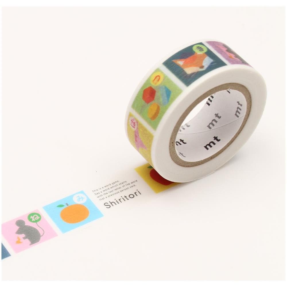 Nastro Adesivo Per I Bambini - Gioco Shiritori - 1,5 Cm X 7 M - Foto 1