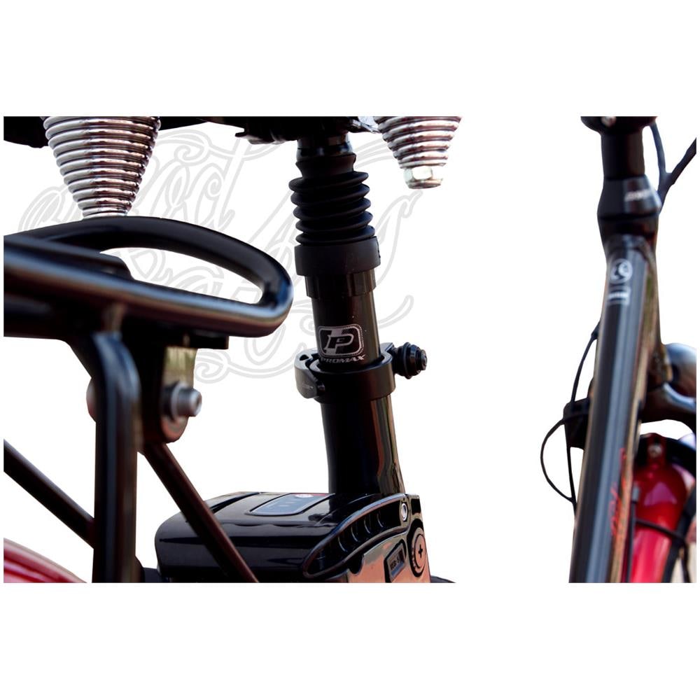 Cuore - Nero - 250w / 20ah - Bicicletta Elettrica Urbana Pieghevole - City E-bike - Foto 4
