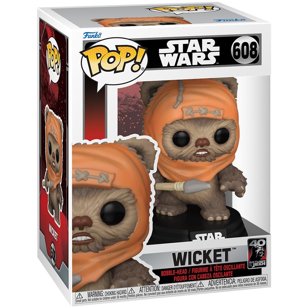 Star Wars Pop! Return Of The Jedi 40th Wicket 9 Cm - Foto 3