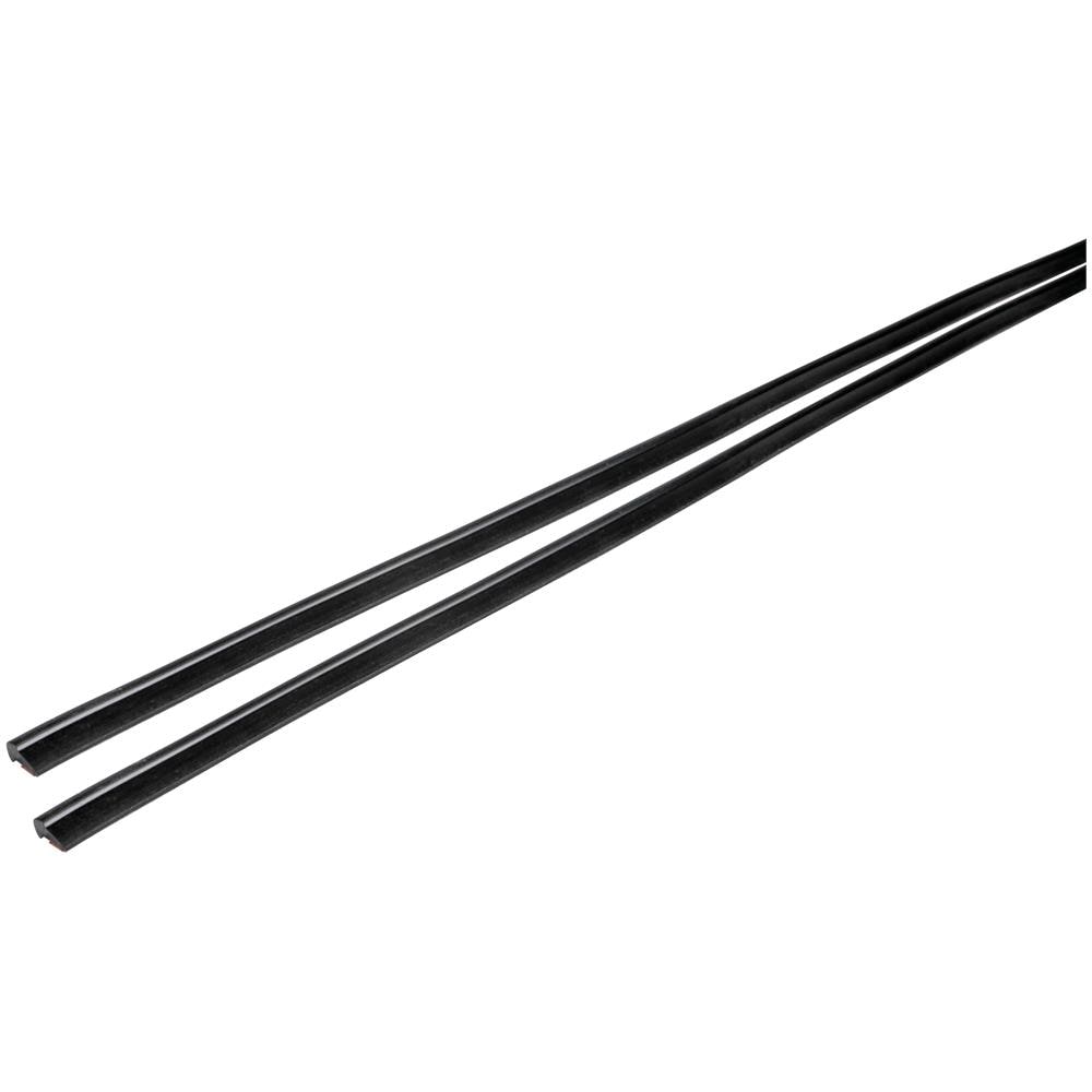 Door-strip, Strisce Salvaporta Adesive - 2 X 65 Cm - Nero - Foto 1