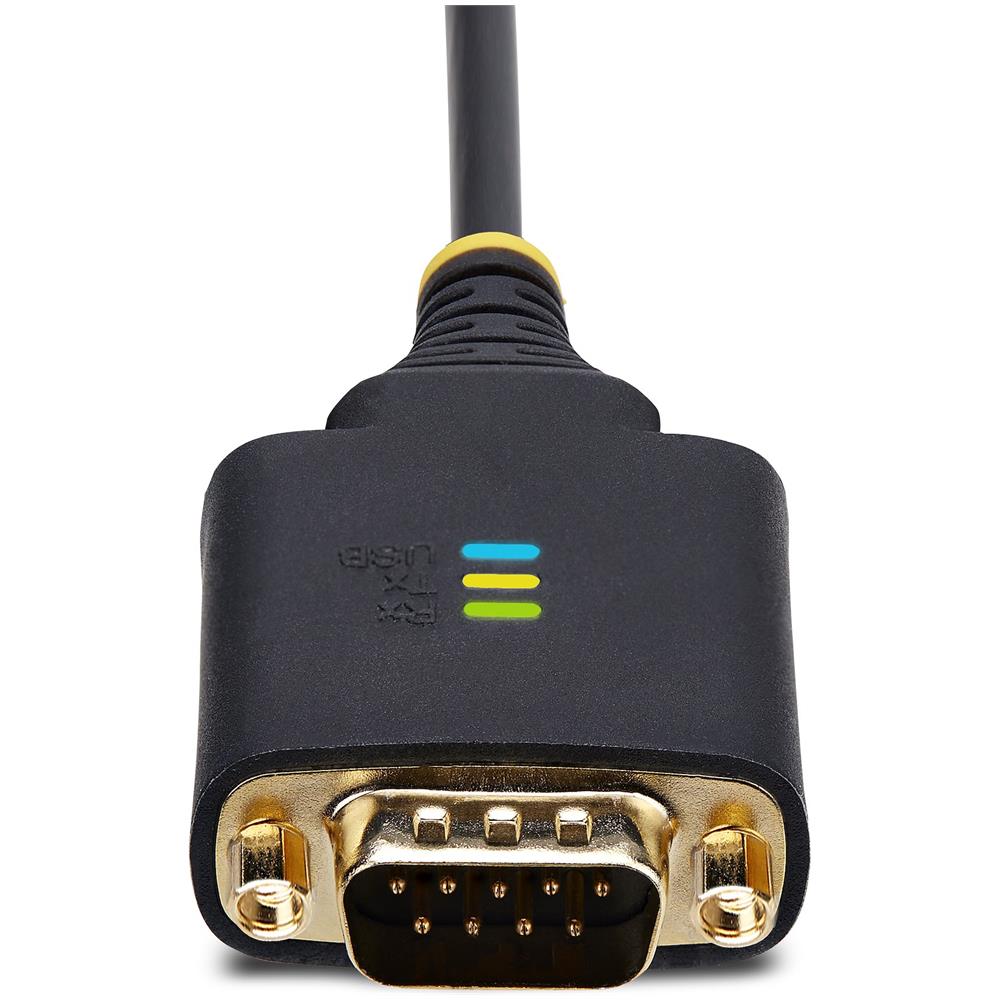 2P6FFC-USB-SERIAL adattatore per inversione del genere dei cavi USB-A 2 x DB-9 RS-232 Nero, Grigio - Foto 2