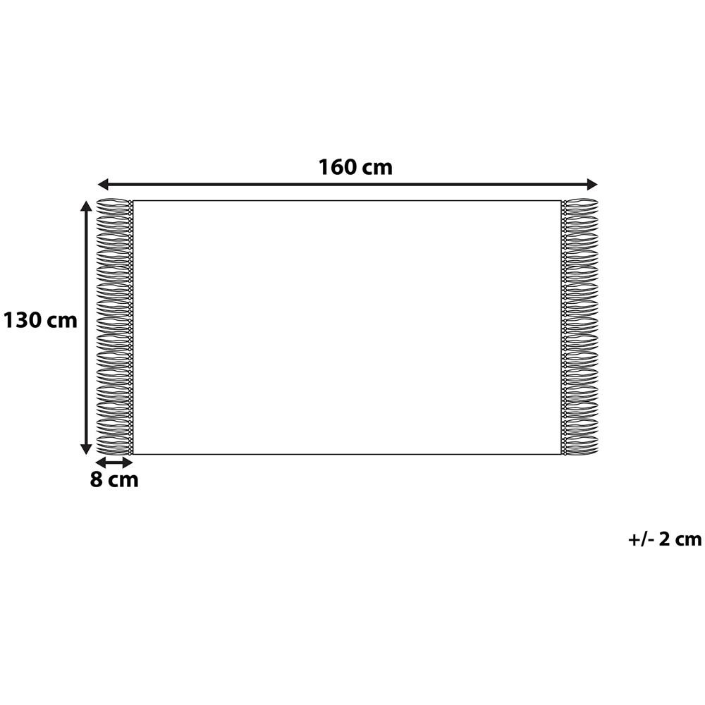 Coperta Nera 130 X 160 Cm Tangier - Foto 2