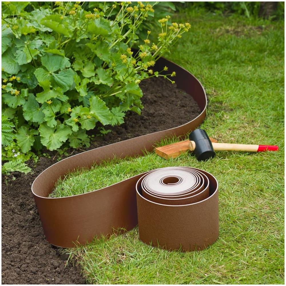 Bordatura Da Giardino 0,15x10 M Grigio Talpa - Foto 2