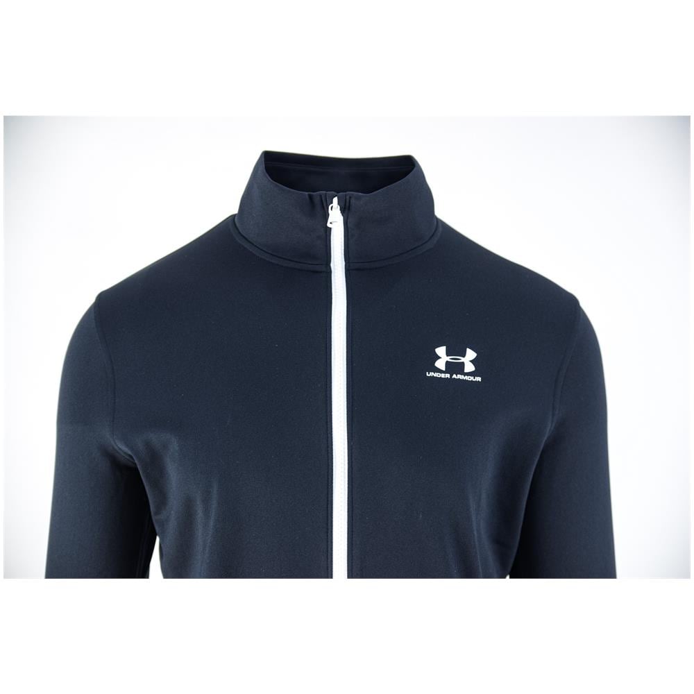 Sportstyle Tricot Giacca Confortevole E Calda, Giacca Da Corsa Ad Asciugatura Rapida Con Vestibilità Larga, Da Uomo, Nero (nero / bianco Onice), M - Foto 7