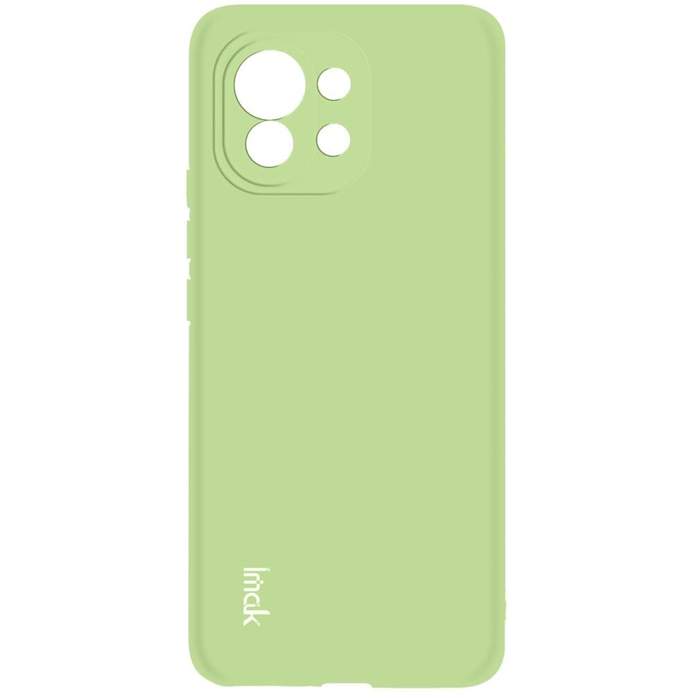 Cover Per Xiaomi Mi 11 In Gel Di Silicone Flessibile E Resistente,, Verde - Foto 1