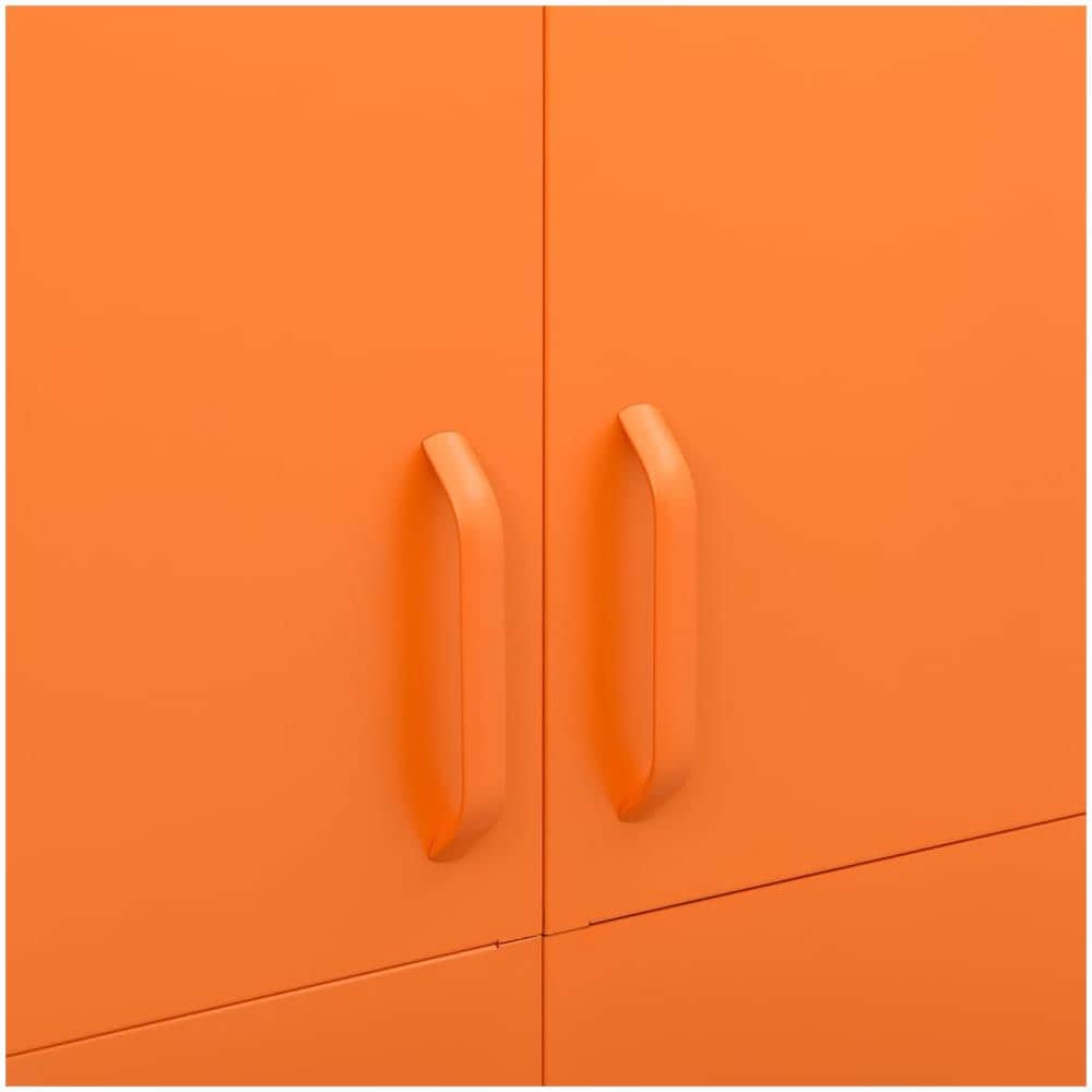 Armadio Arancione 90x50x180 cm in Acciaio - Foto 3