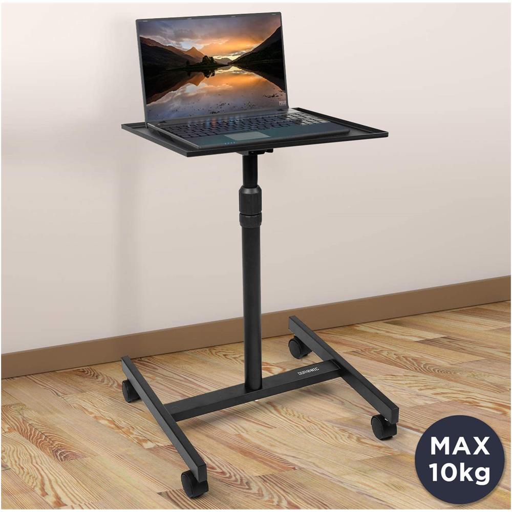 Wps20 Supporto Per Proiettore Tavolo Videoproiettore Supporto Mobile Laptop Pc Portatile Altezza Regolabile 65 - 106 Cm Carrello Da Terra Mobile Con Ruote Ideale Per Presentazioni - Foto 2