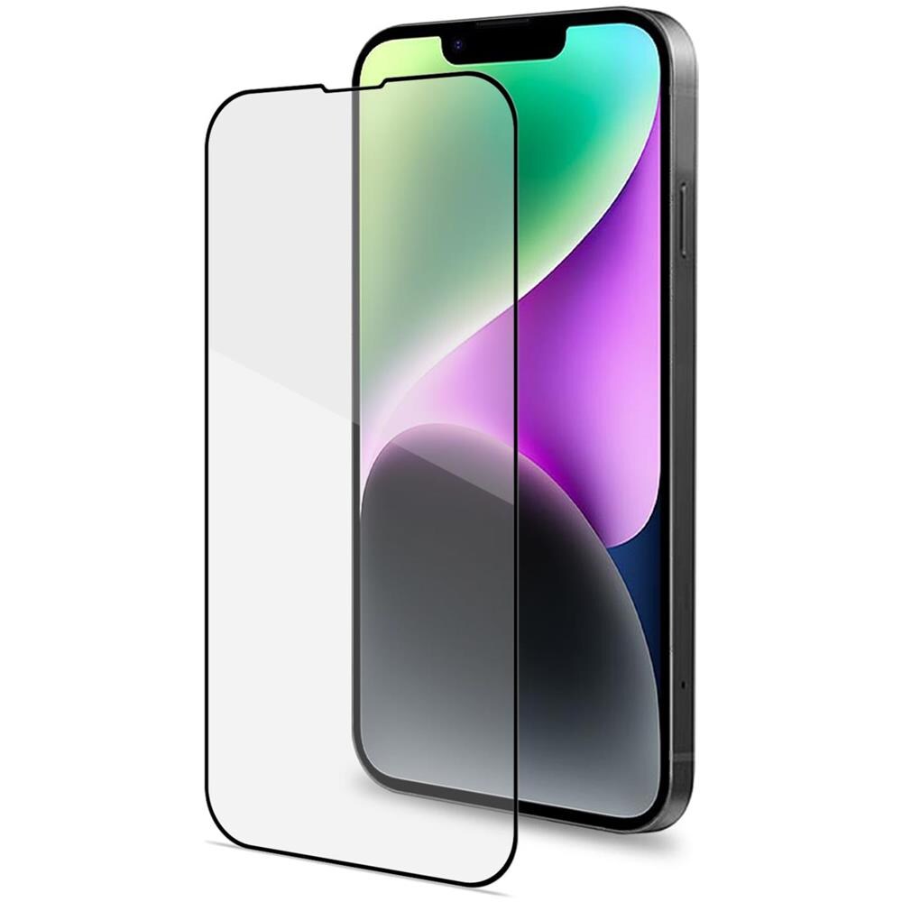 FULL GLASS IPHONE 14 BLACK 1 - Foto 1