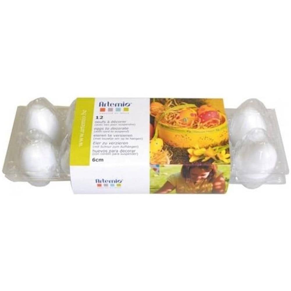 24 Uova Di Pasqua In Plastica Da Decorare - Foto 1