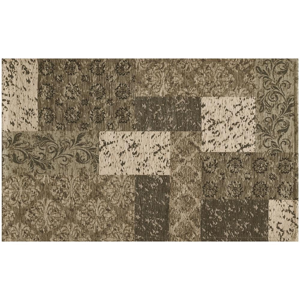 Tappeto Velour Antiscivolo Da Camera E Salotto Disegno Saturno Fango By Suardi 200x200 Cm Fango - Foto 1