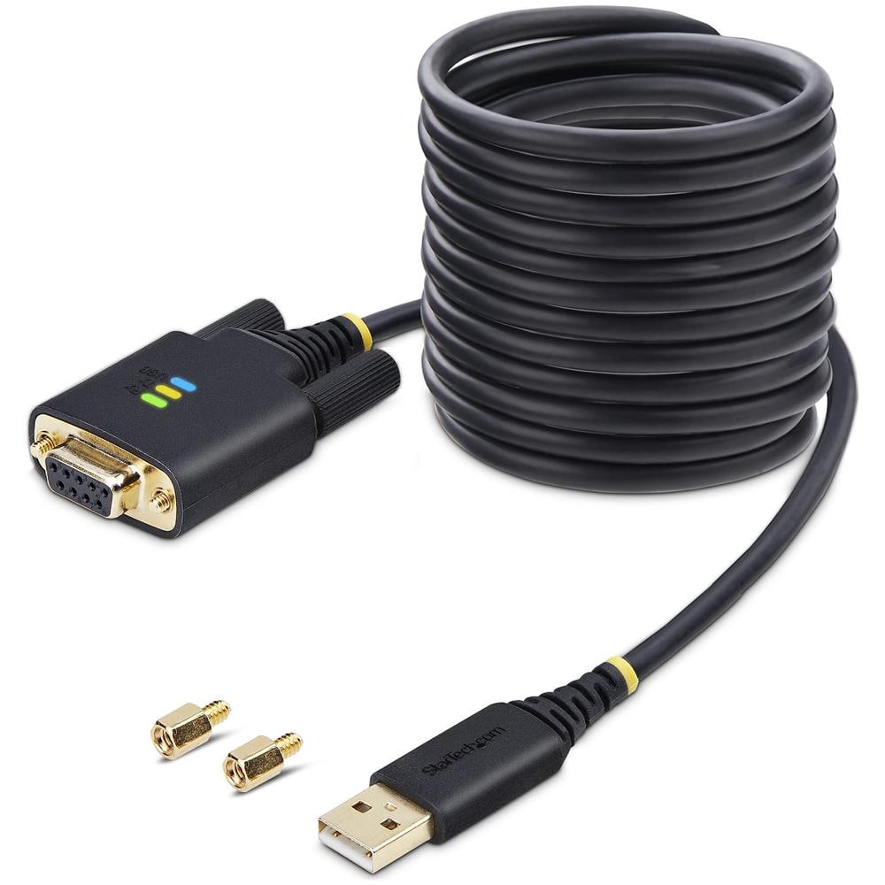 1P10FFCN-USB-SERIAL cavo seriale Nero 3 m USB tipo A DB-9 - Foto 9