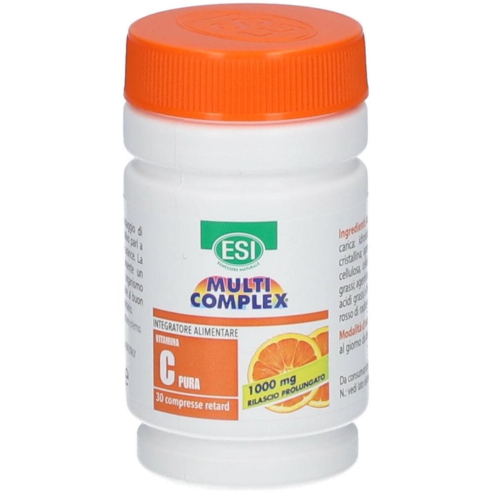Multicomplex Vitamina C Pura 1000 mg Retard 30 Compresse - Foto 1