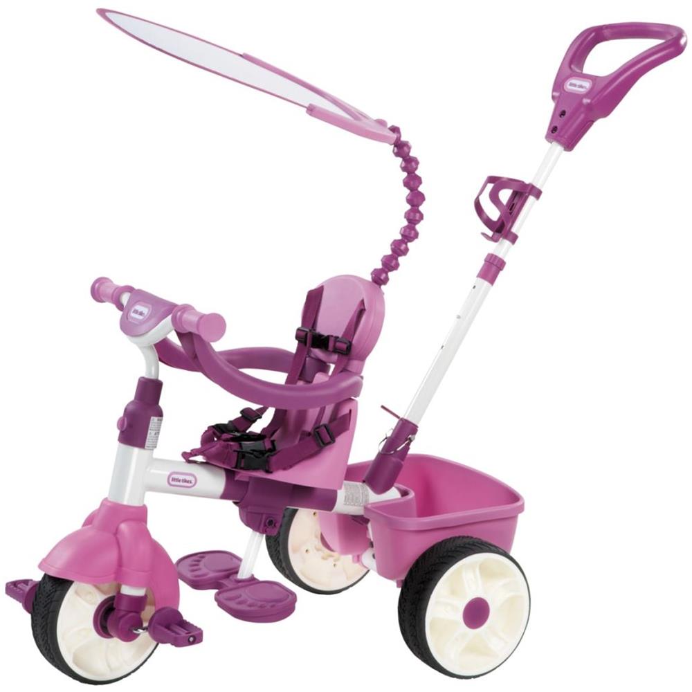 Littke Tike Deluxe Triciclo Cavalcabile Rosa 4-in-1 - Foto 2