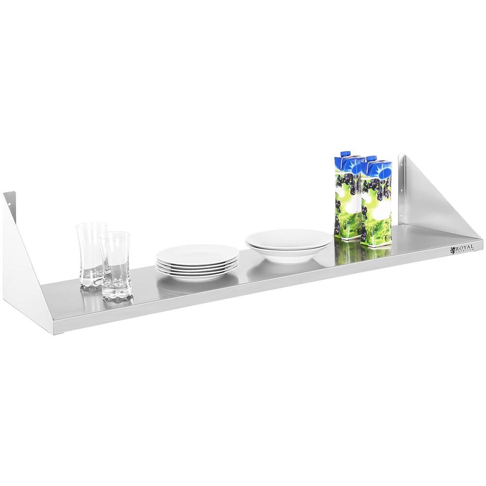 Ripiano In Acciaio Inox - 30 X 120 Cm - Foto 2
