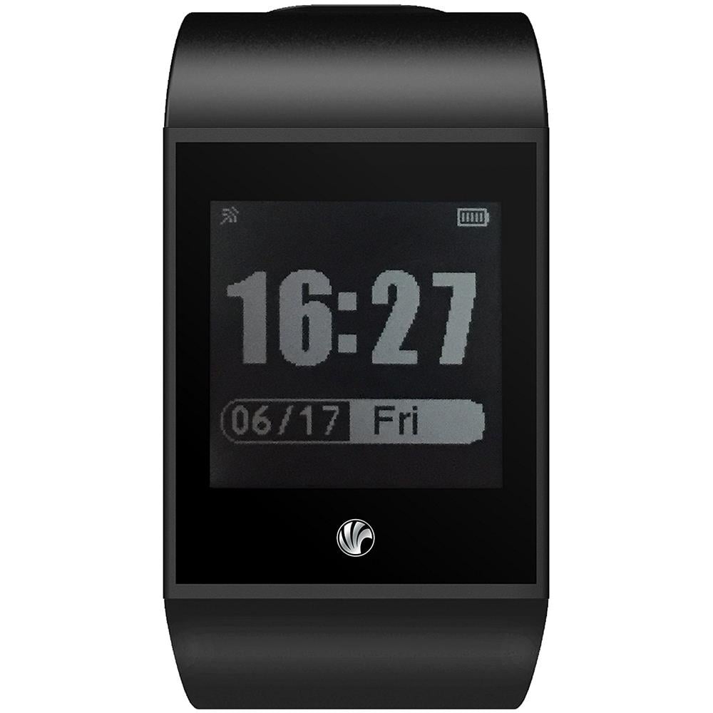 Smartwatch fwatchb GPS Impermeabile 1.28'' con Bluetooth Cardiofrequenzimetro Colore Nero - Foto 2