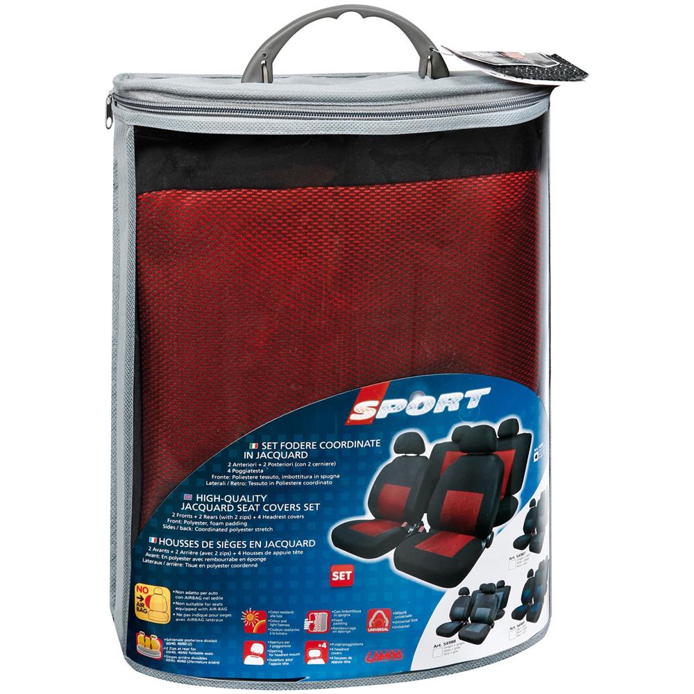 Set Fodere Sport Rosso+nero - Foto 6