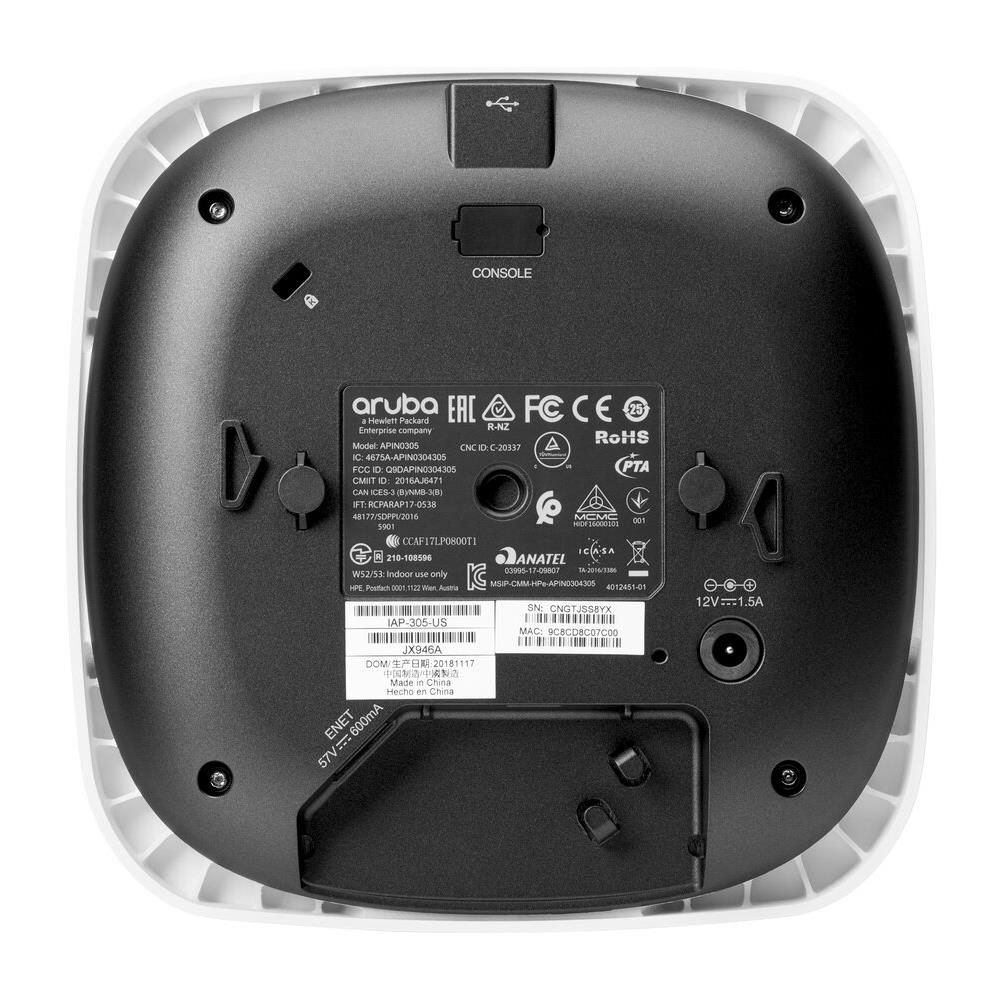 Access Point per Interni Aruba Instant On AP12 (RW) con Adattatore e Cavo di Alimentazione  - Foto 5