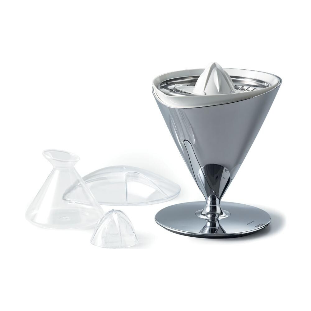 Spremiagrumi Elettrico Vita Potenza 80 Watt Capacità 0,6 lt Colore Cromato - Foto 5