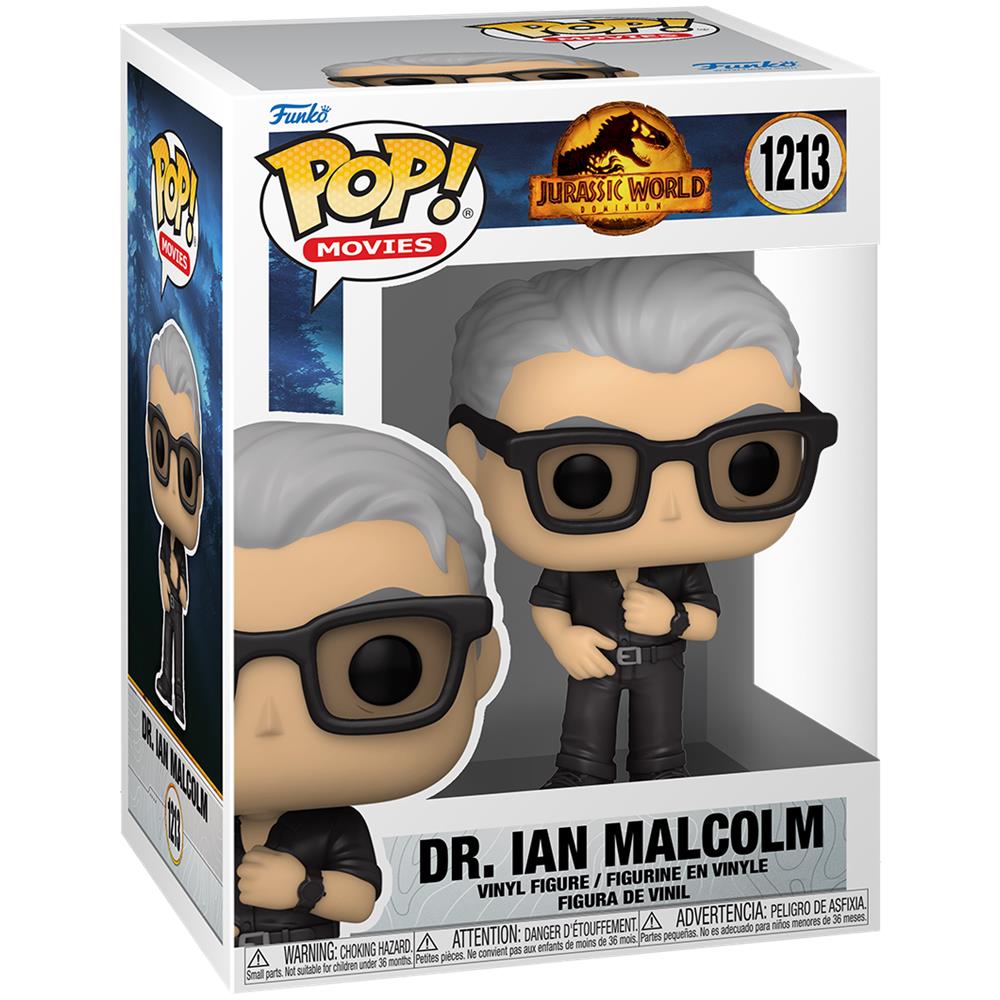 Jurassic World 3 Pop! Movies Vinyl Figure Dr Ian Malcolm 9 Cm - Foto 2