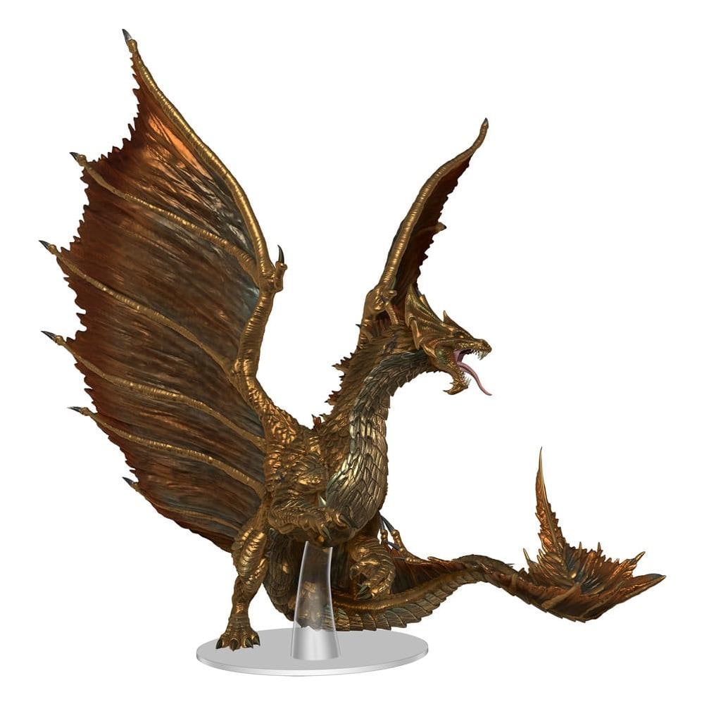 D&d Icons Of The Realms - Statue Adult Brass Dragon 30 Cm - Foto 1