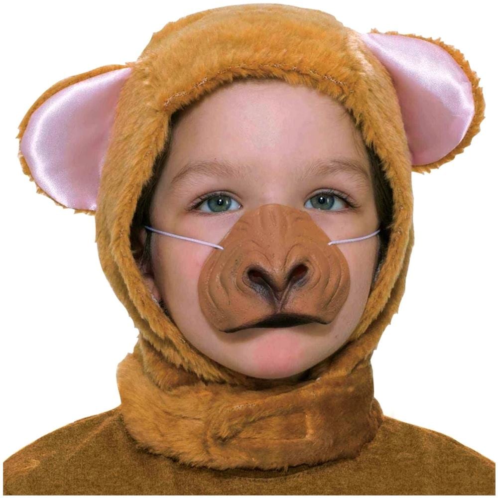 Maschera Naso Topo Grigia Forum Novità - Costume Accessorio, Nuova Con Etichette