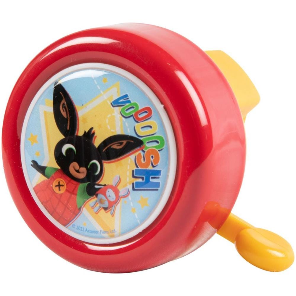 Campanello Bici Metallo Bambino Coniglietto Bing Rosso Ciclo - Foto 2