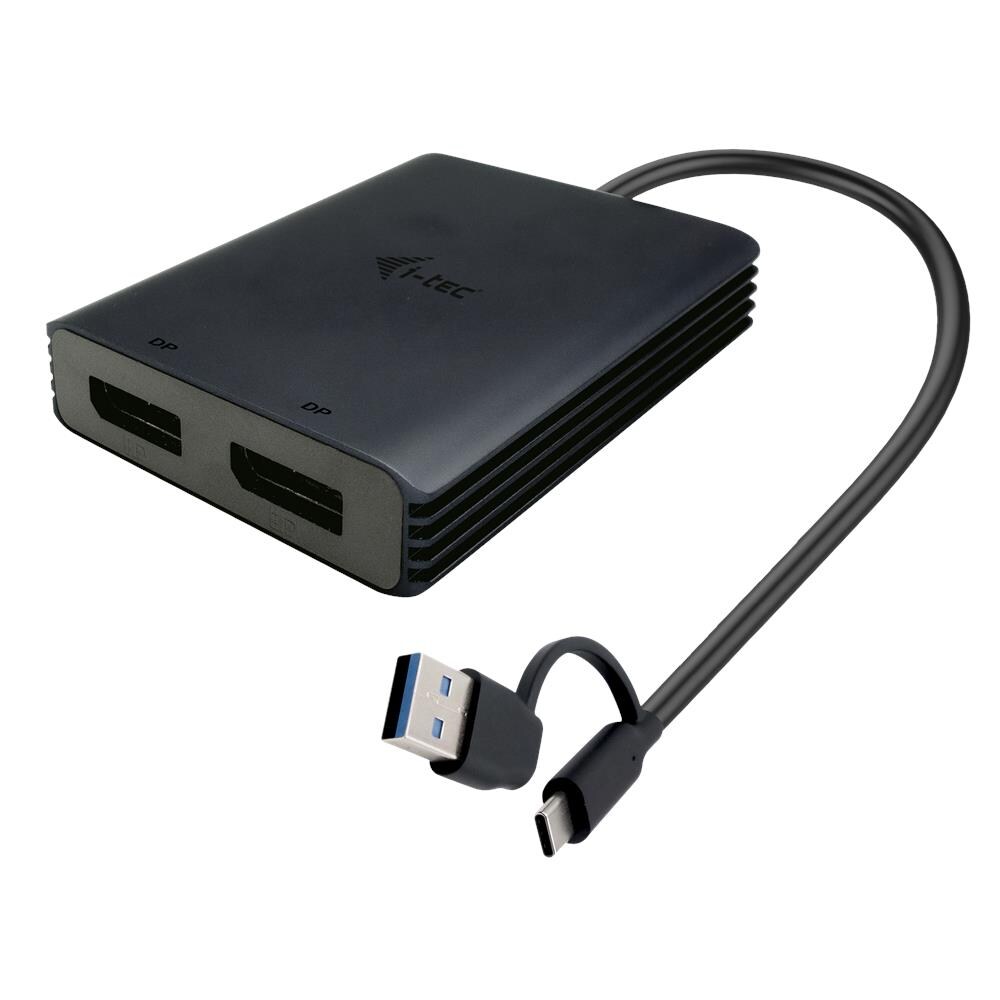 USB-A /USB-C Dual 4K / 60 Hz DisplayPort Video Adapter - Foto 1