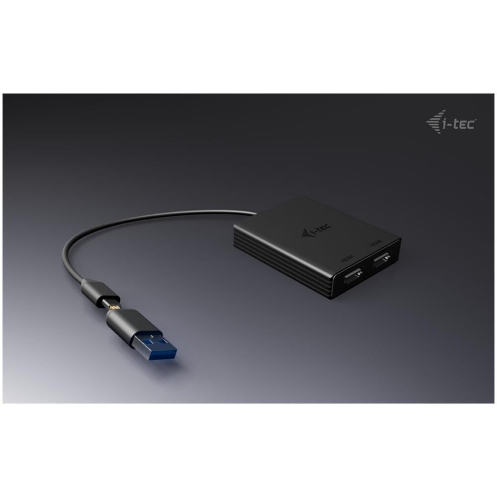 USB-A /USB-C Dual 4K / 60 Hz DisplayPort Video Adapter - Foto 2