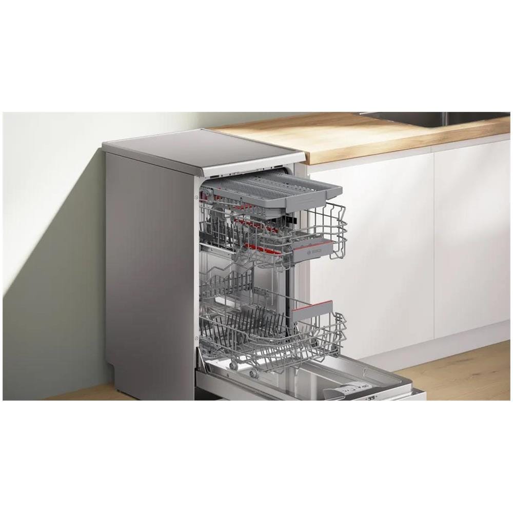 Lavastoviglie Da 45 Cm, 10 Coperti, 44 Db, Acciaio Spazzolato - Sps4emi17e - Foto 13