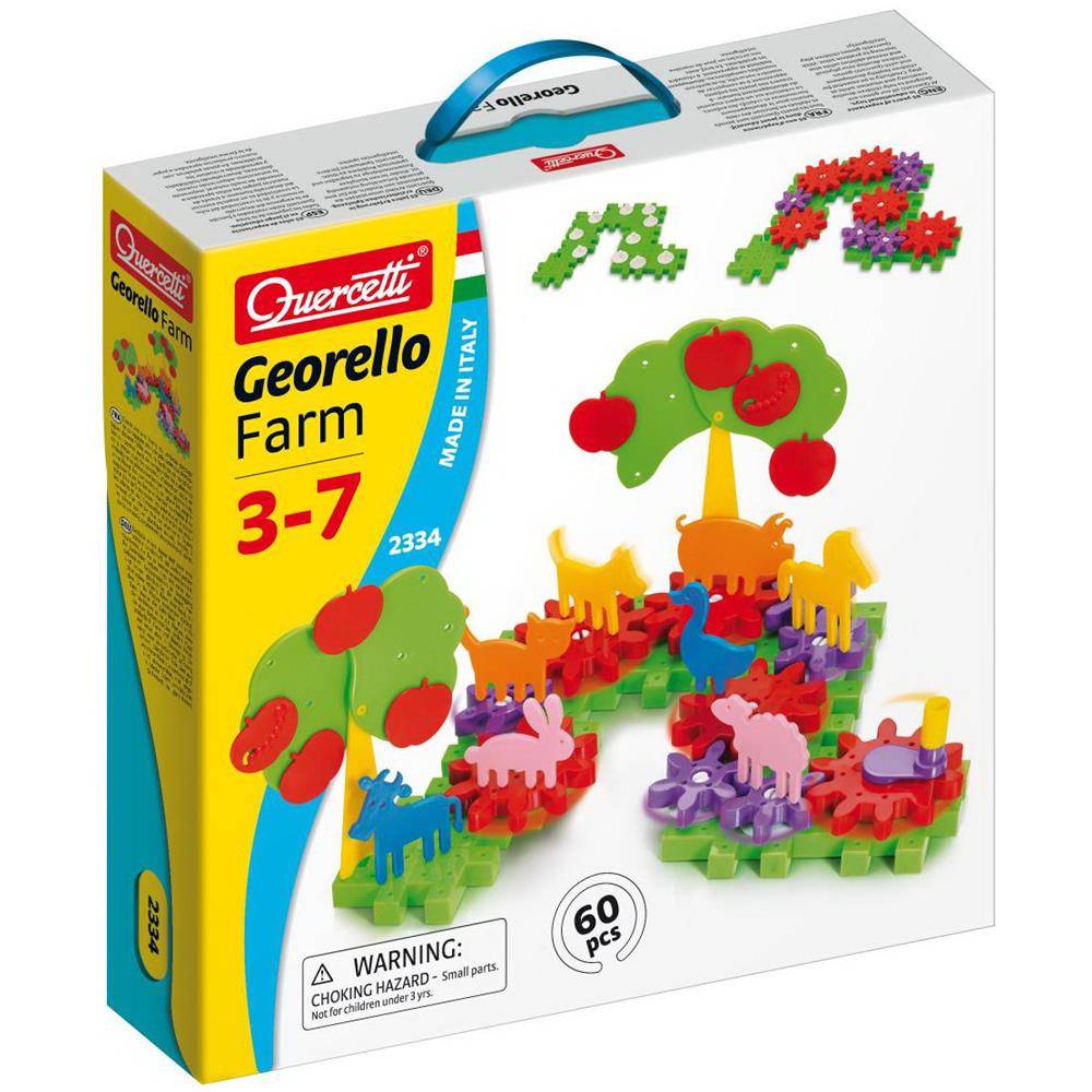 Georello Farm Gioco di Costruzioni - 60 Pezzi - Foto 4