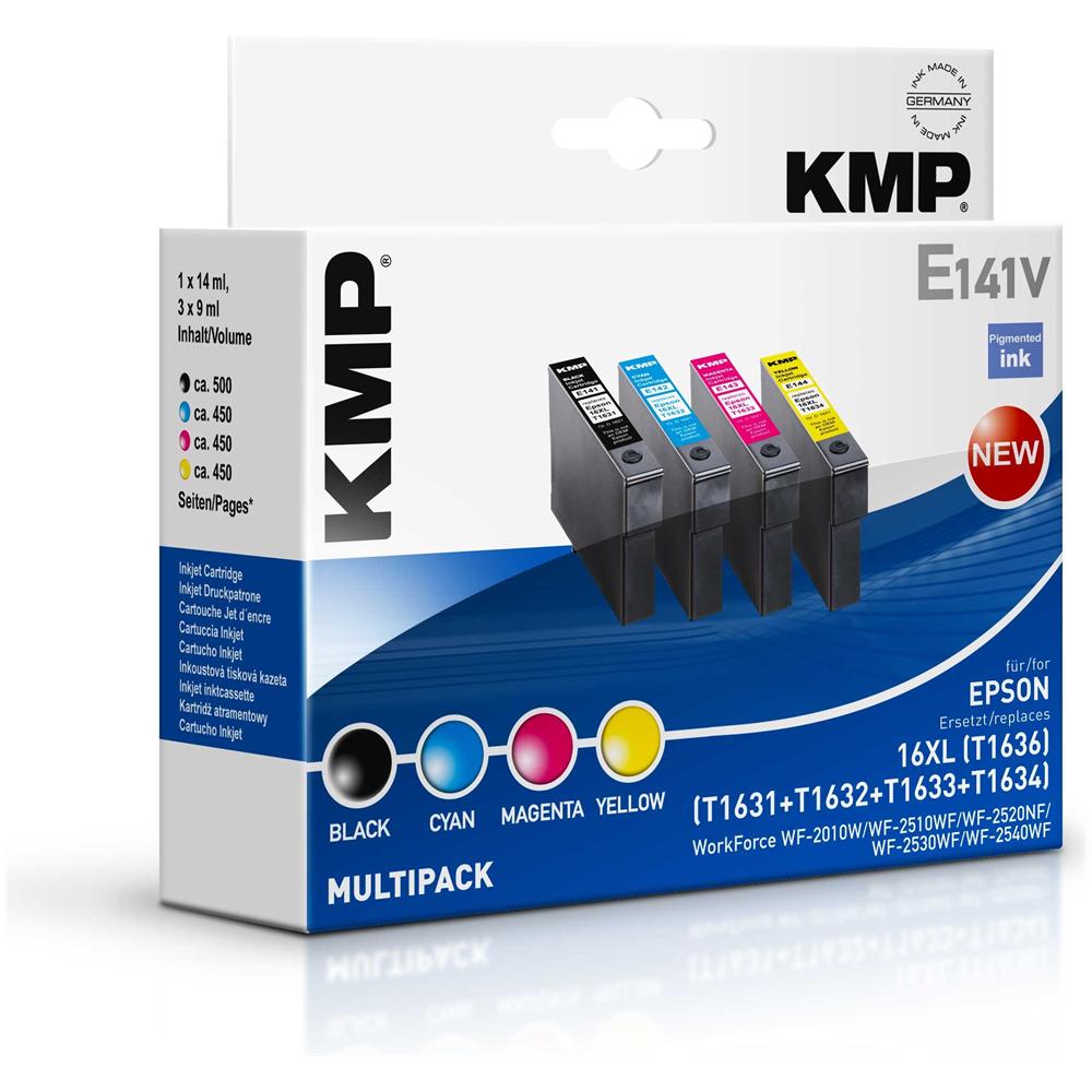 E141V Multipack BK / C / M / Y compatibile con Epson T 163 - Foto 2