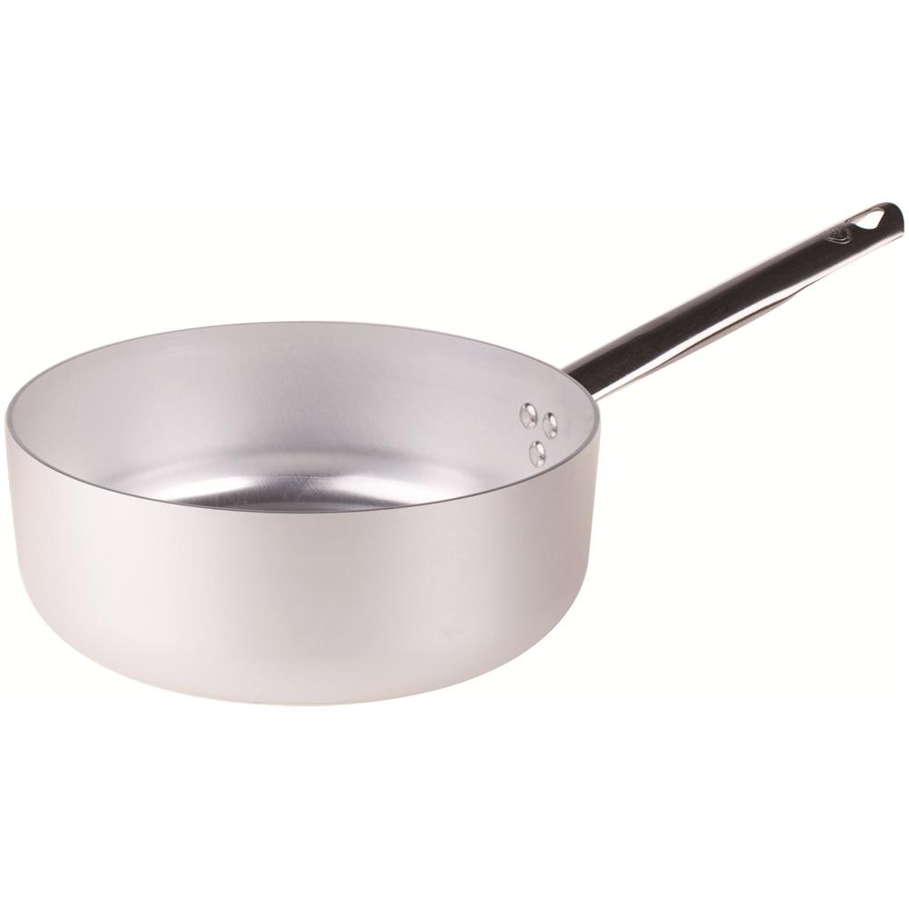 Casseruola Bassa 1 Manico Diametro 24 cm - Linea Alluminio 3 mm - Foto 1