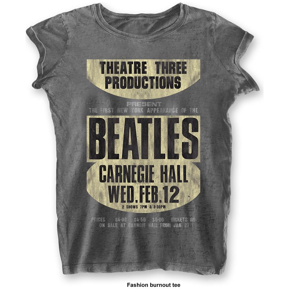 Beatles (The) - Carnegie Hall (T-Shirt Donna Tg. XS)  - Foto 1