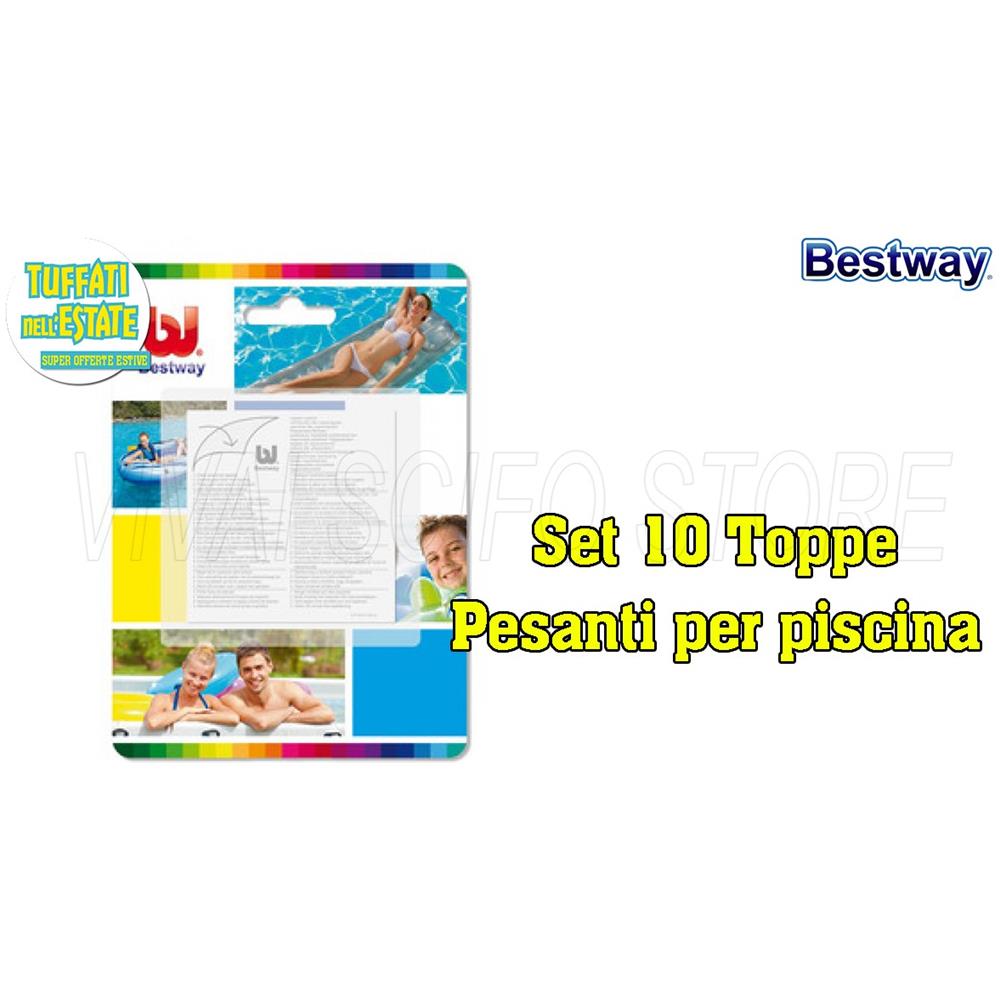 10 Toppe Di Riparazinone Per Pvc Toppa Riparazione - Foto 2