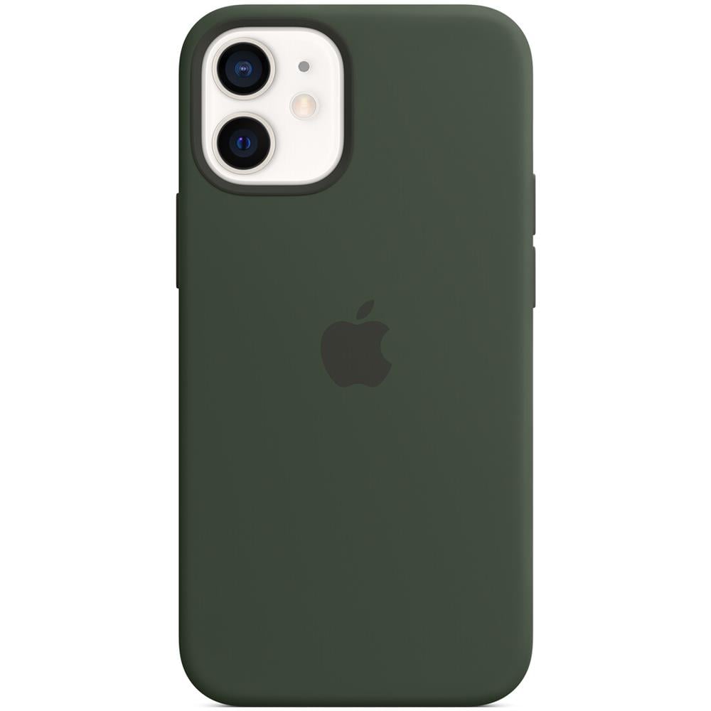 Custodia MagSafe in silicone per iPhone 12 mini - Verde cipresso - Foto 2