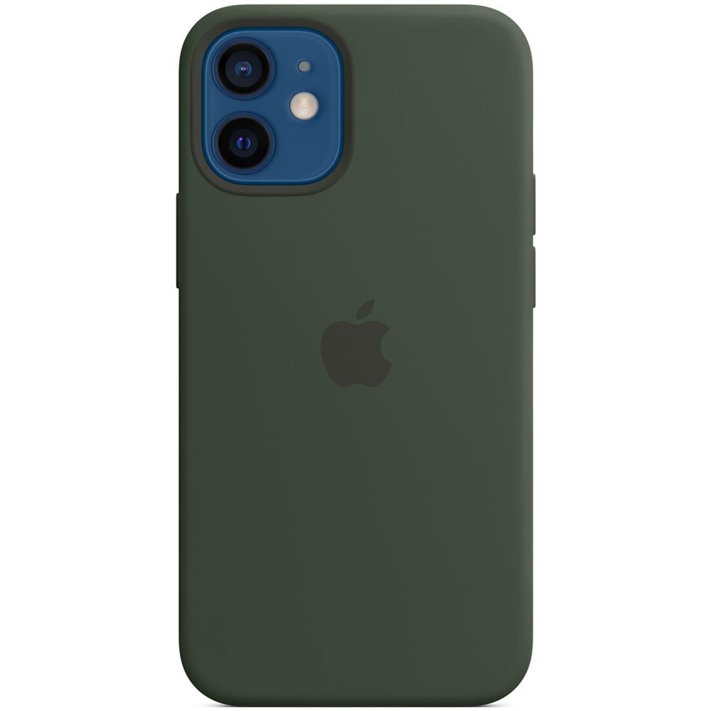 Custodia MagSafe in silicone per iPhone 12 mini - Verde cipresso - Foto 1