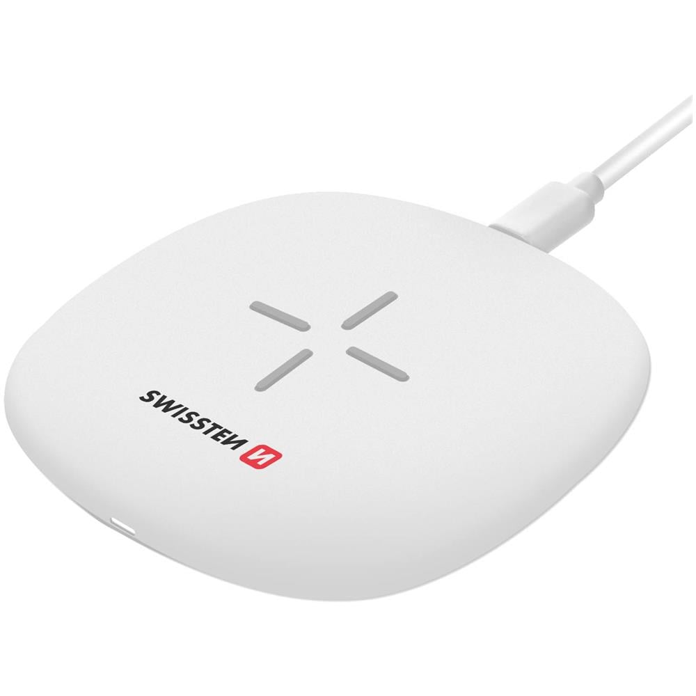 Caricabatteria Induzione Qi Universale 10w / 7,5w Ricarica Rapida Bianco - Foto 2