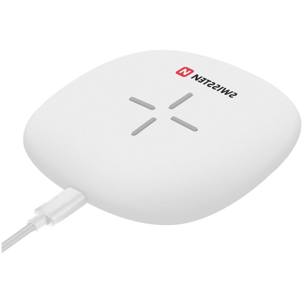 Caricabatteria Induzione Qi Universale 10w / 7,5w Ricarica Rapida Bianco - Foto 1
