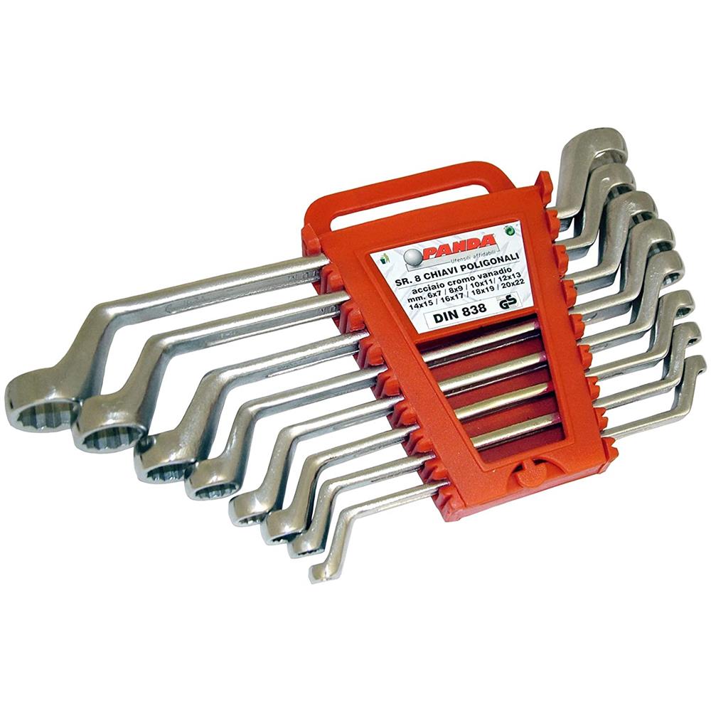 Chiavi Poligonali C / v 6-22 8 Pz - Foto 1
