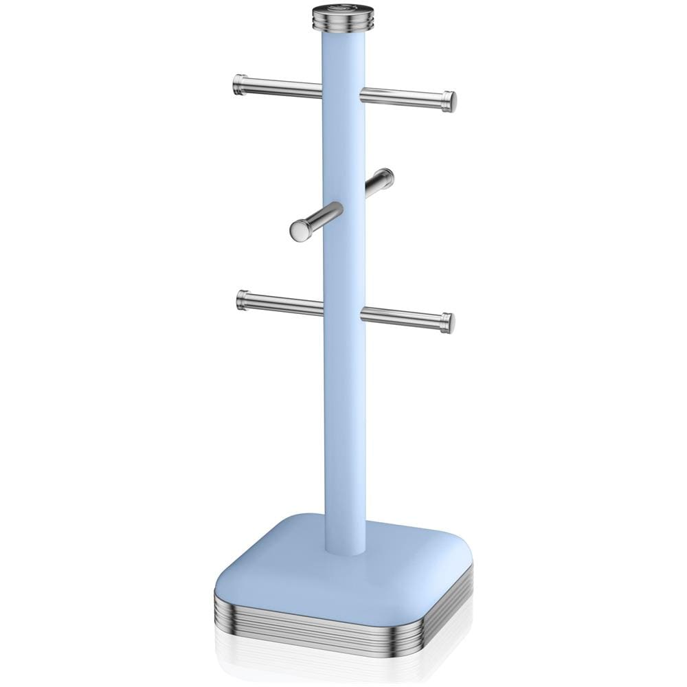 Swka1030bln Portabicchieri Retrò Per 6 Tazze Di Caffè, Acciaio Inossidabile Design Vintage - Foto 1