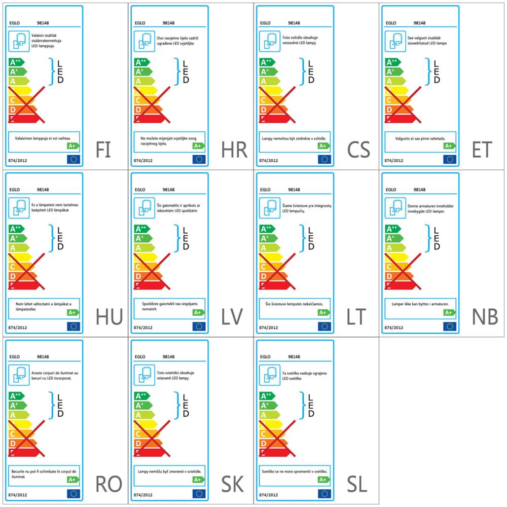 Lampada a LED da Parete Esterna Fiumicino 11W Nera - Foto 4