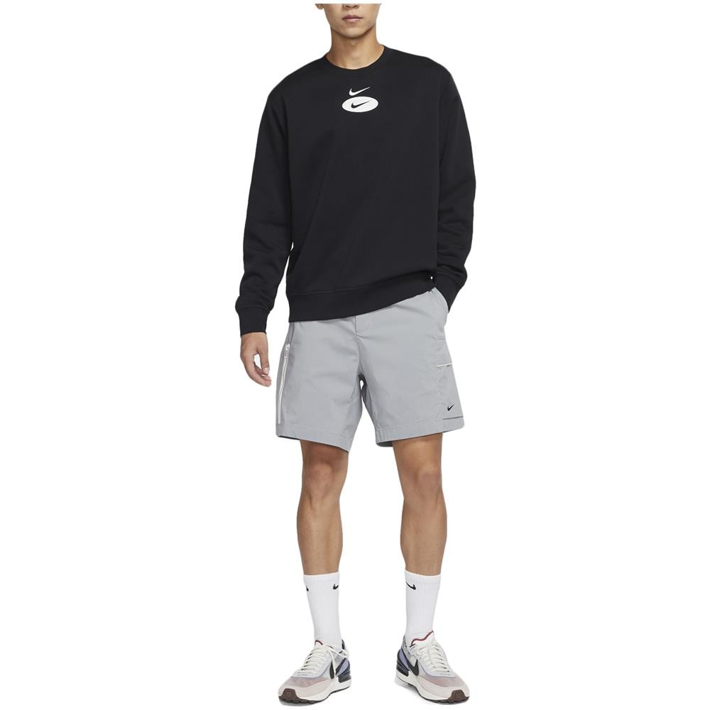 Felpa Da Uomo Girocollo Swoosh League Nera Taglia L Cod Dm5460-010 - Foto 5