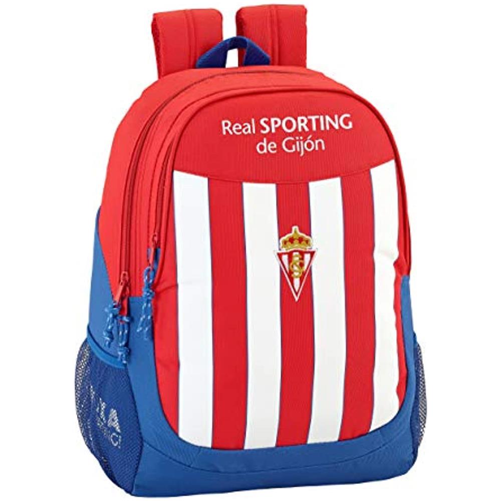 Zaino Real Sporting De Gijon Ufficiale, Zaino Scolastico (1)  - Foto 1