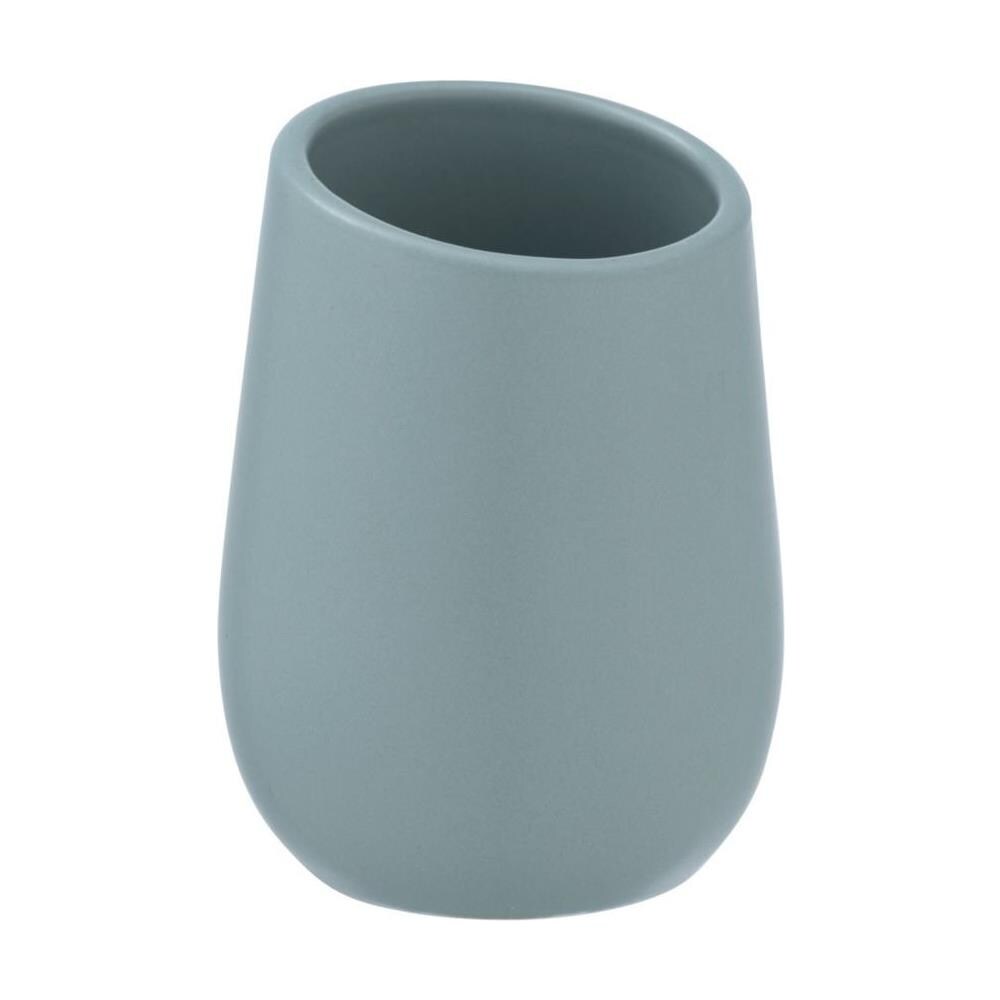 Tazza In Ceramica Per Spazzole Badi, Grigio, - Foto 2