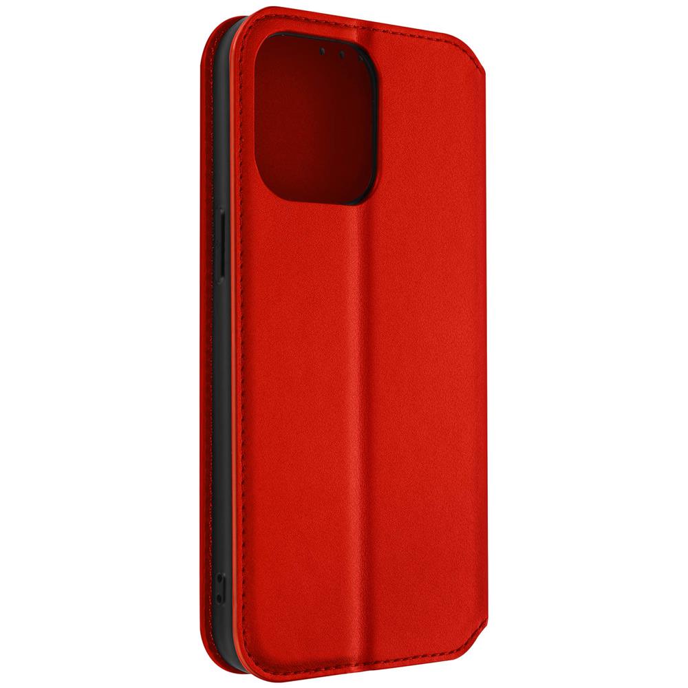 Custodia Iphone 14 Pro Portafoglio Supporto Video Rossa - Foto 5