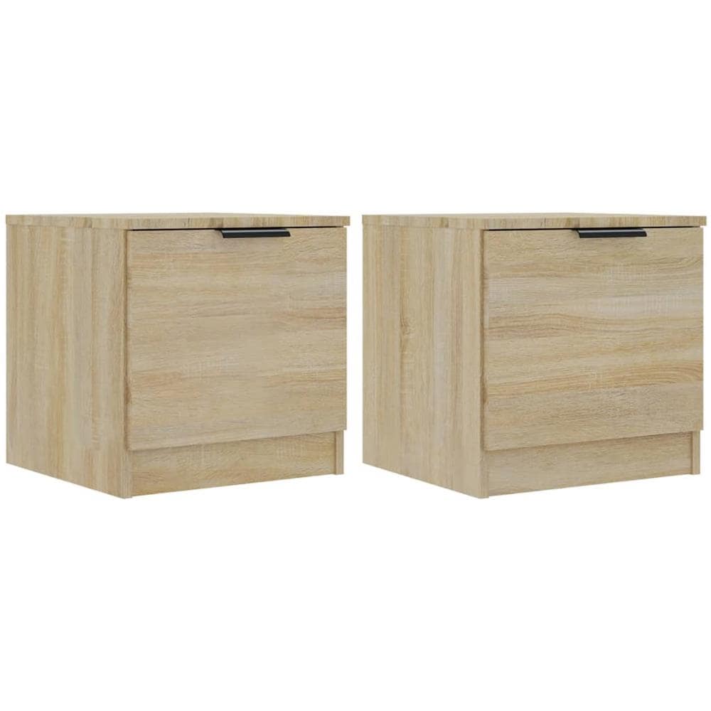 Comodini 2 Pz Rovere Sonoma 40x39x40 Cm - Foto 1