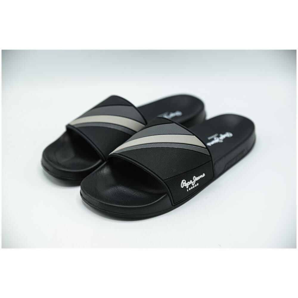 Slider Texture Beach Flip Flops Pms70125-999, Uomini, Nero, 42 - Foto 6